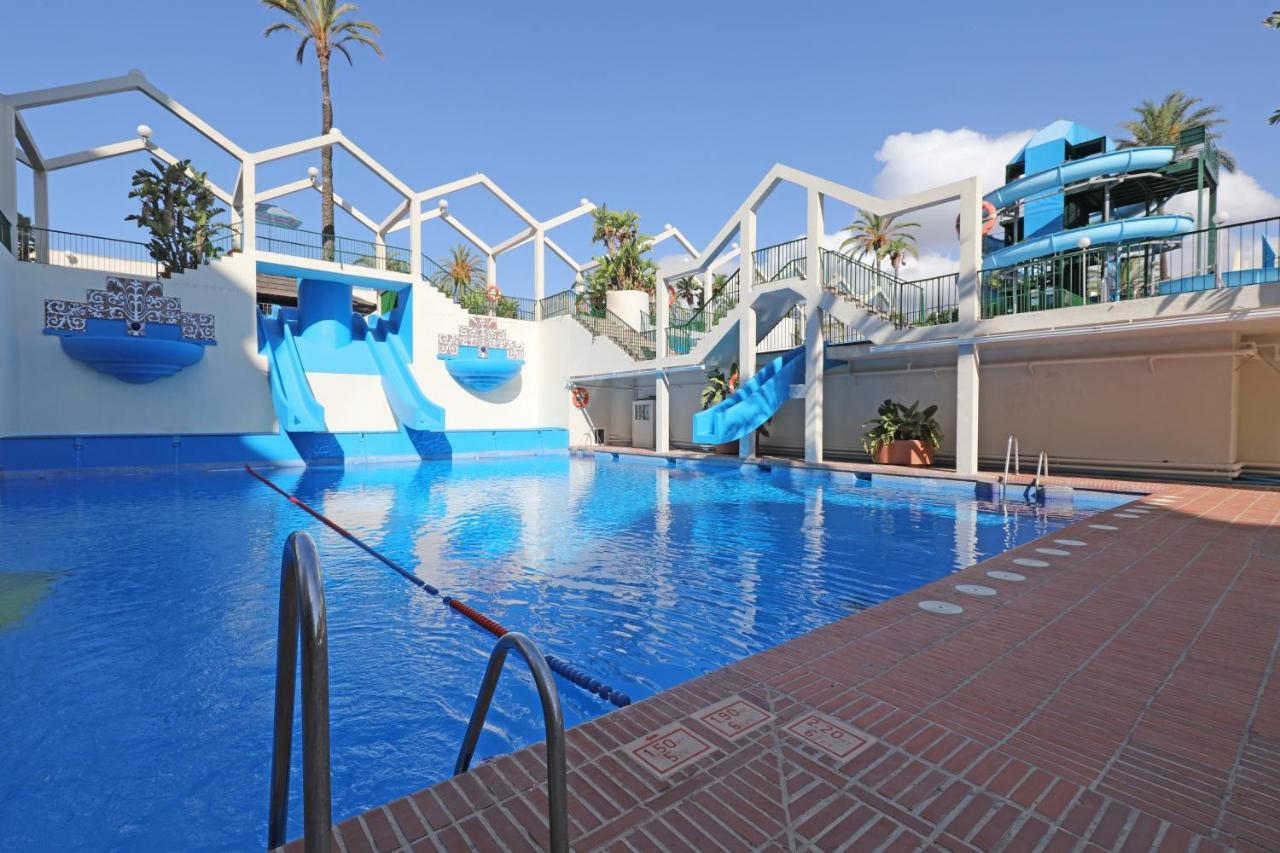 074 - Fabulous Sea View Apartment In Benal Beach Complex Benalmádena Esterno foto